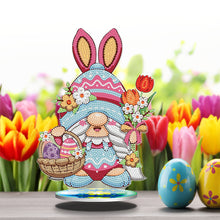 Load image into Gallery viewer, DIY Diamond Painting Desktop Ornaments Kit for Office Decor (Easter Egg Gnome)