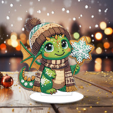 Load image into Gallery viewer, Baby Dinosaur Round Diamond Painting Desktop Decoration for Office Desktop Decor