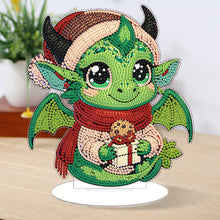 Load image into Gallery viewer, Baby Dinosaur Round Diamond Painting Desktop Decoration for Office Desktop Decor