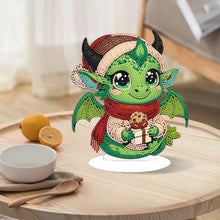 Load image into Gallery viewer, Baby Dinosaur Round Diamond Painting Desktop Decoration for Office Desktop Decor