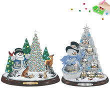 Load image into Gallery viewer, 2 PCS Christmas Snowman Special Shape Diamond Painting Sticker for Boy Girl Gift