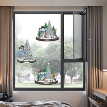 Load image into Gallery viewer, 2 PCS Christmas Snowman Special Shape Diamond Painting Sticker for Boy Girl Gift