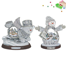 Load image into Gallery viewer, 2 PCS Christmas Snowman Special Shape Diamond Painting Sticker for Boy Girl Gift