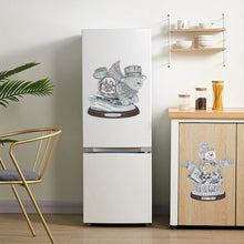 Load image into Gallery viewer, 2 PCS Christmas Snowman Special Shape Diamond Painting Sticker for Boy Girl Gift