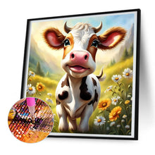 Load image into Gallery viewer, Diamond Painting - Full Round - dairy cow (30*30CM)
