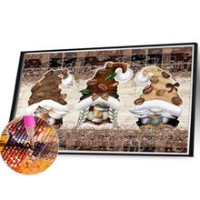Load image into Gallery viewer, Diamond Painting - Full Round - coffee bean gnome (40*30CM)
