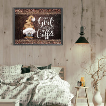 Load image into Gallery viewer, Diamond Painting - Full Round - coffee bean gnome (40*30CM)