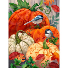 Load image into Gallery viewer, Diamond Painting - Full Round - pumpkin bird (30*40CM)