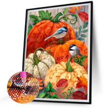 Load image into Gallery viewer, Diamond Painting - Full Round - pumpkin bird (30*40CM)