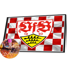 Load image into Gallery viewer, Diamond Painting - Full Round - stuttgart club logo (40*30CM)