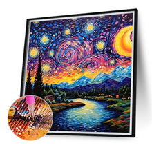 Load image into Gallery viewer, Diamond Painting - Full Round - starry night (40*40CM)