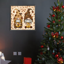 Load image into Gallery viewer, Diamond Painting - Full Round - coffee bean gnome (40*40CM)