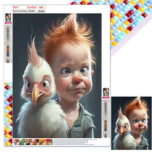 Load image into Gallery viewer, Diamond Painting - Full Square - funny kid (30*40CM)