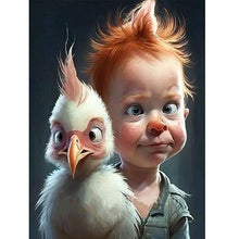 Load image into Gallery viewer, Diamond Painting - Full Square - funny kid (30*40CM)