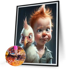 Load image into Gallery viewer, Diamond Painting - Full Square - funny kid (30*40CM)