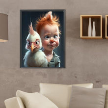 Load image into Gallery viewer, Diamond Painting - Full Square - funny kid (30*40CM)