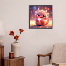 Load image into Gallery viewer, Diamond Painting - Full Round - Love pink dragon (30*30CM)