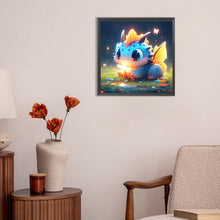 Load image into Gallery viewer, Diamond Painting - Full Round - leaf dinosaur (30*30CM)