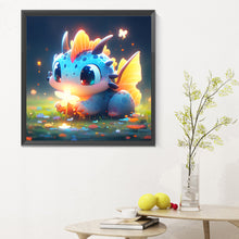 Load image into Gallery viewer, Diamond Painting - Full Round - leaf dinosaur (30*30CM)