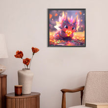 Load image into Gallery viewer, Diamond Painting - Full Round - Love Purple Dragon (30*30CM)