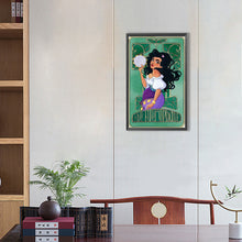 Load image into Gallery viewer, Diamond Painting - Full Round - gypsy girl (30*50CM)