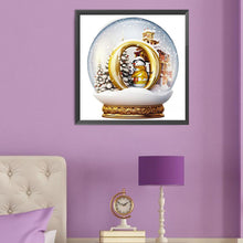 Load image into Gallery viewer, Diamond Painting - Full Round - Crystal ball letter O (50*50CM)