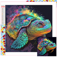 Load image into Gallery viewer, Diamond Painting - Full Square - Colorful sea turtle (50*50CM)