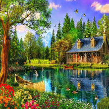 Load image into Gallery viewer, Rural 30*30CM(Canvas) Square Drill Diamond Painting