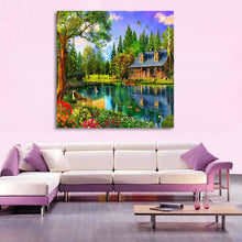 Load image into Gallery viewer, Rural 30*30CM(Canvas) Square Drill Diamond Painting