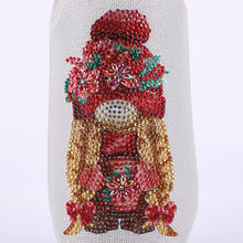 Load image into Gallery viewer, Bird Diamond Painting Burlap Wine Gift Bags for Christmas Wedding Birthday Party