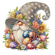 Load image into Gallery viewer, Diamond Painting - Partial Special Shaped - easter gnome (30*30CM)