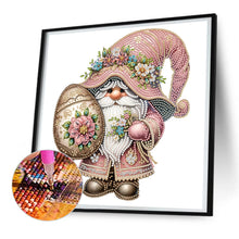 Load image into Gallery viewer, Diamond Painting - Partial Special Shaped - easter gnome (30*30CM)