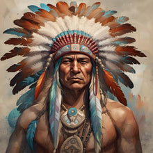 Load image into Gallery viewer, Diamond Painting - Full Round - indian (40*40CM)