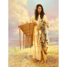 Load image into Gallery viewer, Diamond Painting - Full Round - indian (30*40CM)