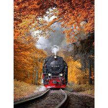 Load image into Gallery viewer, Diamond Painting - Full Square - country train (30*40CM)