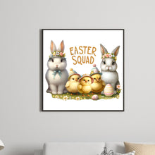 Load image into Gallery viewer, Diamond Painting - Full Round - easter chick bunny (30*30CM)