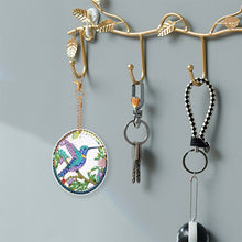 Load image into Gallery viewer, 6 PCS Butterfly Double Sided Special Shape Diamond Painting Keychain Pendant