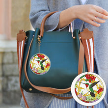 Load image into Gallery viewer, 6 PCS Butterfly Double Sided Special Shape Diamond Painting Keychain Pendant