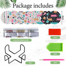 Load image into Gallery viewer, 8 Pcs Acrylic Diamond Painting Art Coasters Kit with Holder (Beautiful Pattern)