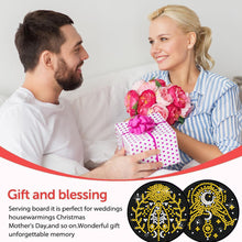 Load image into Gallery viewer, 8 Pcs Acrylic Diamond Painting Art Coasters Kit with Holder (Sun Moon Magic)