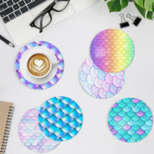 Load image into Gallery viewer, 8 Pcs Acrylic Diamond Painting Art Coasters Kit with Holder (Colourful Art)