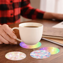Load image into Gallery viewer, 8 Pcs Acrylic Diamond Painting Art Coasters Kit with Holder (Colourful Art)