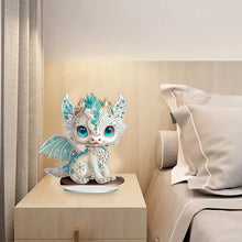 Load image into Gallery viewer, Chinese Zodiac Chicken Acrylic Desktop Diamond Art Kits for Office Desktop Decor