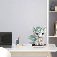 Load image into Gallery viewer, Chinese Zodiac Chicken Acrylic Desktop Diamond Art Kits for Office Desktop Decor