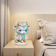 Load image into Gallery viewer, Chinese Zodiac Chicken Acrylic Desktop Diamond Art Kits for Office Desktop Decor