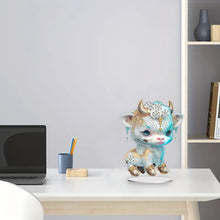 Load image into Gallery viewer, Chinese Zodiac Chicken Acrylic Desktop Diamond Art Kits for Office Desktop Decor