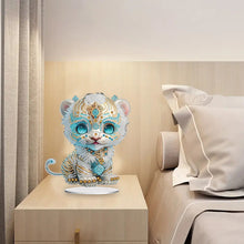 Load image into Gallery viewer, Chinese Zodiac Chicken Acrylic Desktop Diamond Art Kits for Office Desktop Decor