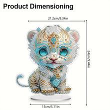 Load image into Gallery viewer, Chinese Zodiac Chicken Acrylic Desktop Diamond Art Kits for Office Desktop Decor