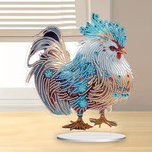 Load image into Gallery viewer, Chinese Zodiac Chicken Acrylic Desktop Diamond Art Kits for Office Desktop Decor