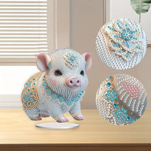 Load image into Gallery viewer, Chinese Zodiac Chicken Acrylic Desktop Diamond Art Kits for Office Desktop Decor